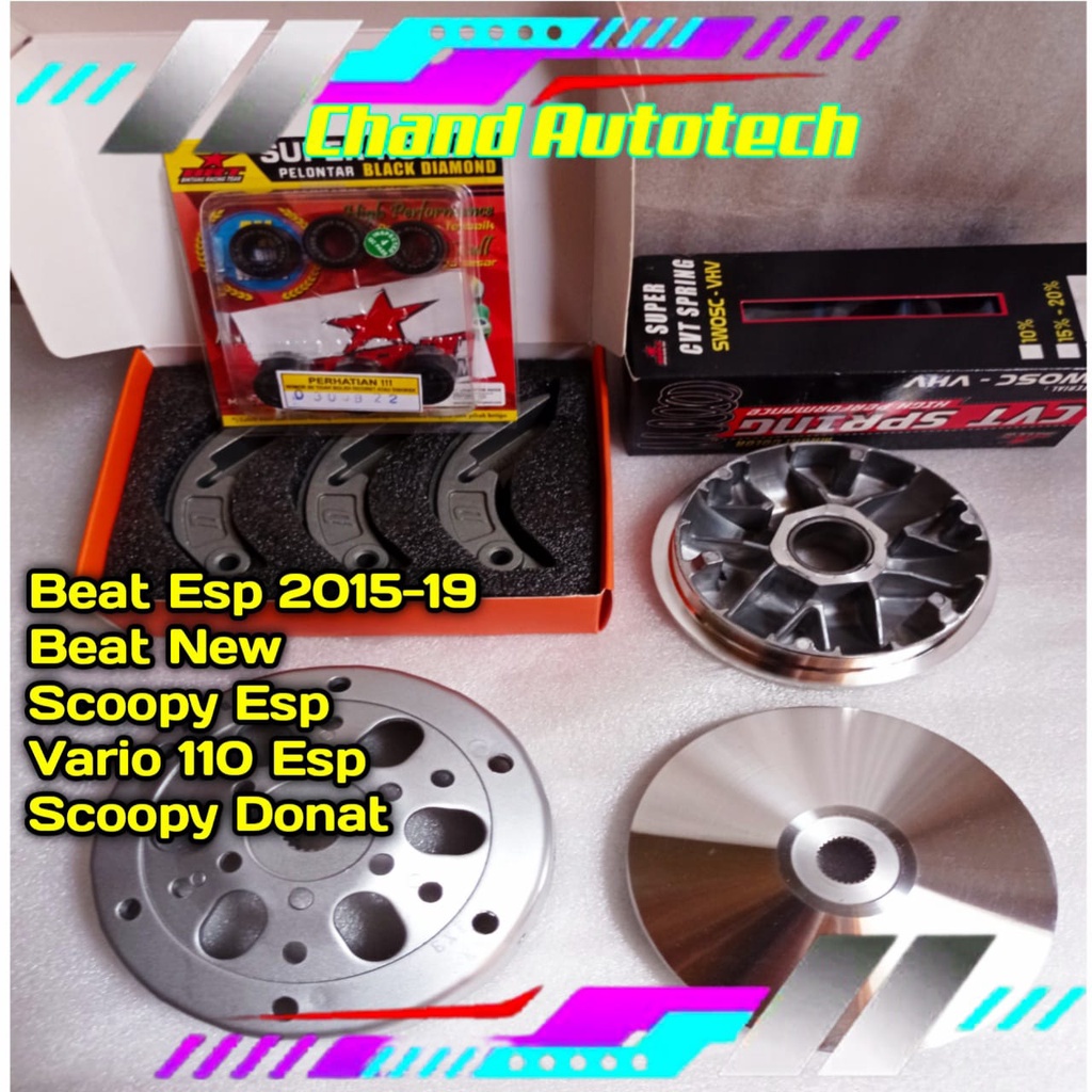 Paket 1 Upgrade Cvt Harian BRT Beat New Beat Esp Beat Pop Scoopy Esp Beat Street Paket Cvt 1 Harian 