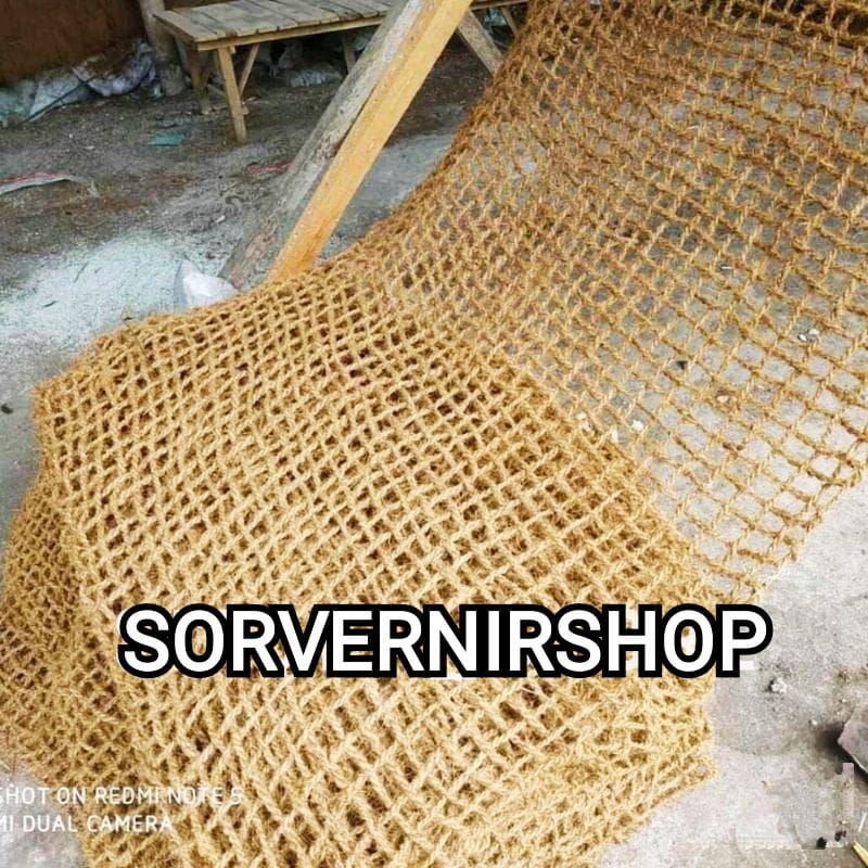 Cocomesh serabut kelapa jaring serabut kelapa ranjau serabut kelapa media rambatan tanaman