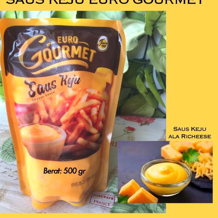 

[PRODUK K0PDE] Saus Keju Euro Gourmet Cheese Sauce Cimory Keju Cocol ala Richesee 500 gram D7Q