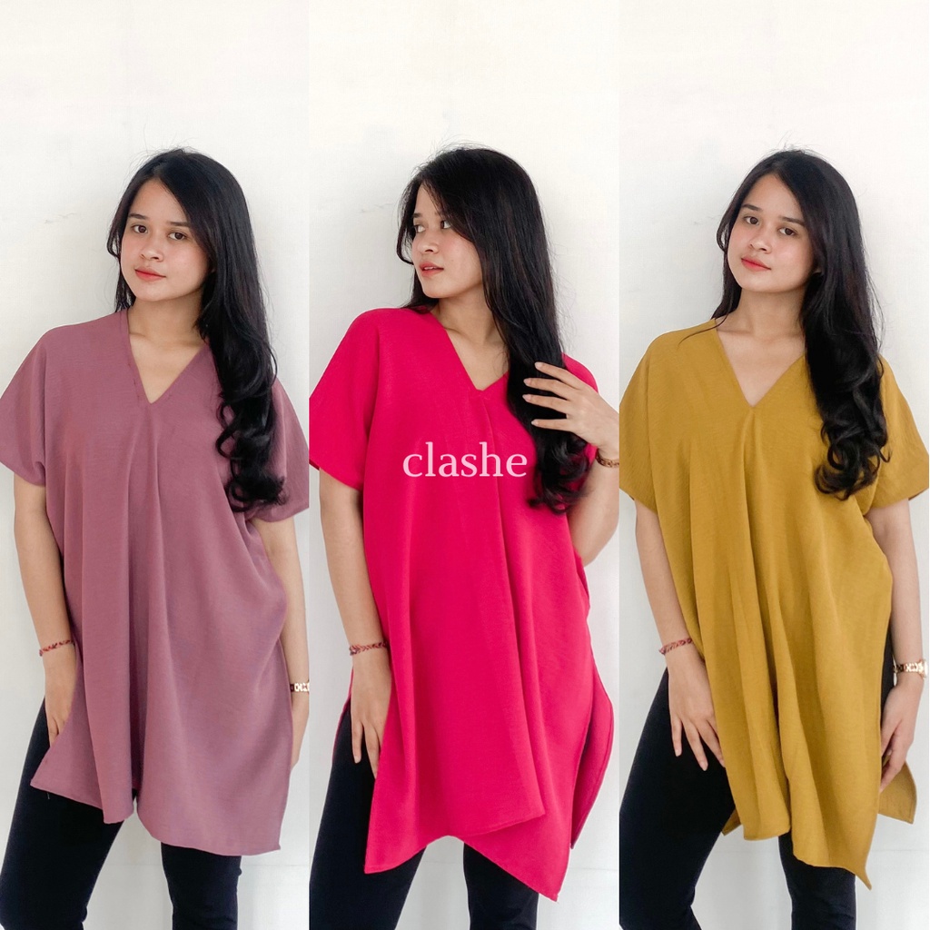Nagita Atasan Wanita Crinkle Airflow