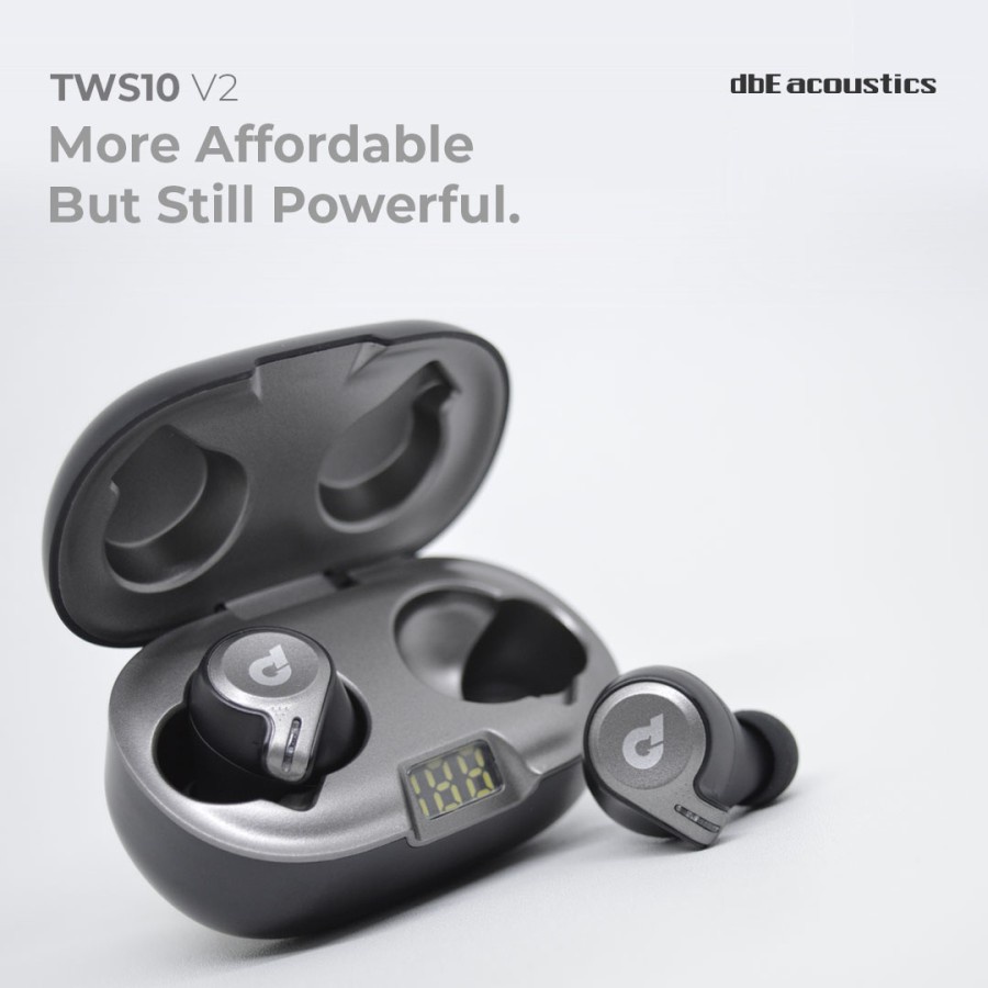 Earphone dBE Acoustics TWS10 V2 Bluetooth High-Fidelity ENC Microphone