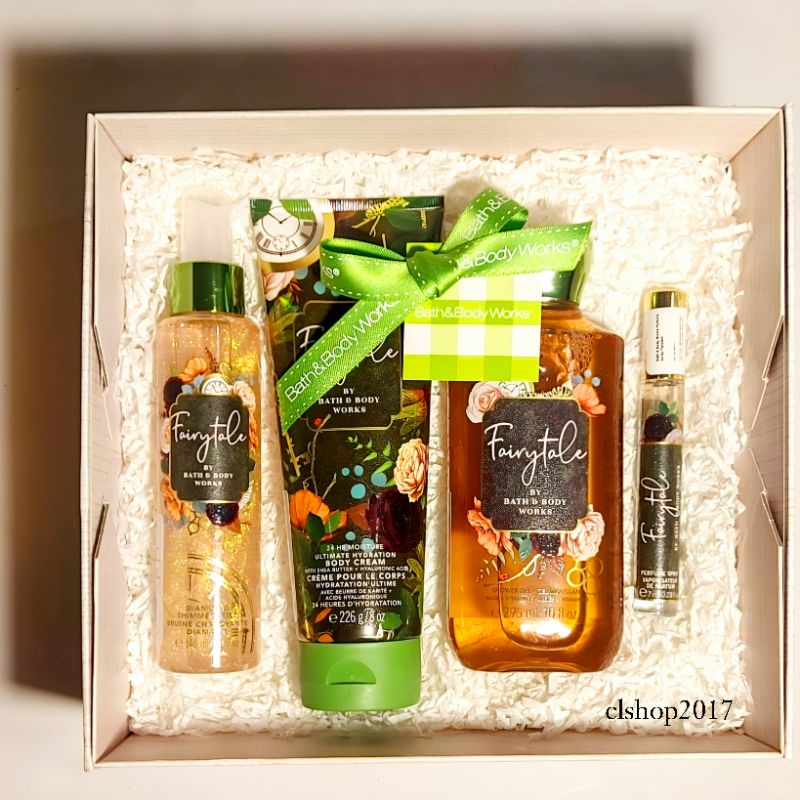 BBW FAIRYTALE GIFT SET PAKET BATH &amp; BODY WORKS
