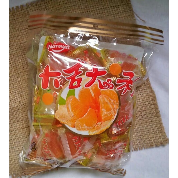 

Permen Naraya Jelly Jeruk Halal