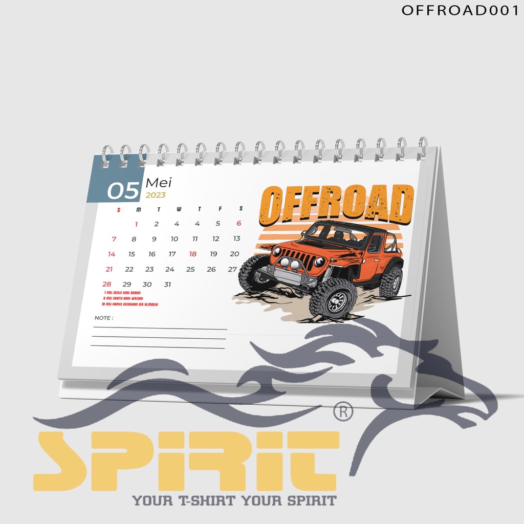 

Kalender A5 OFFROAD TERBARU Kalender Meja Murah Indah Tahun 2023