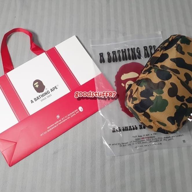 SLING BAG BAPE CAMO / TOTE BAG BAPE JAPAN MAGAZINE SFD52646O