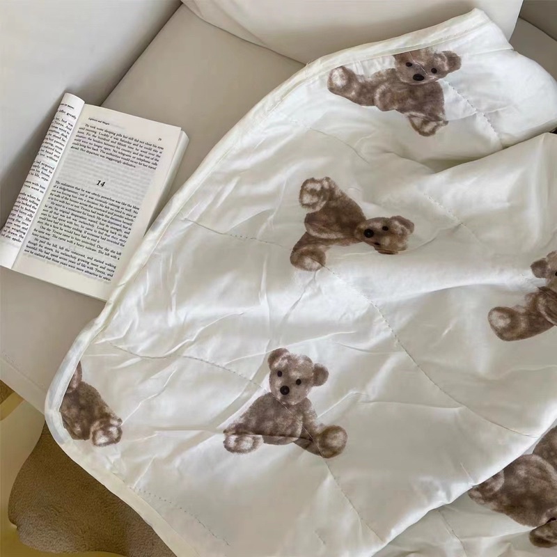 Premium blanket korea/ selimut bayi korea beruang teddy bear