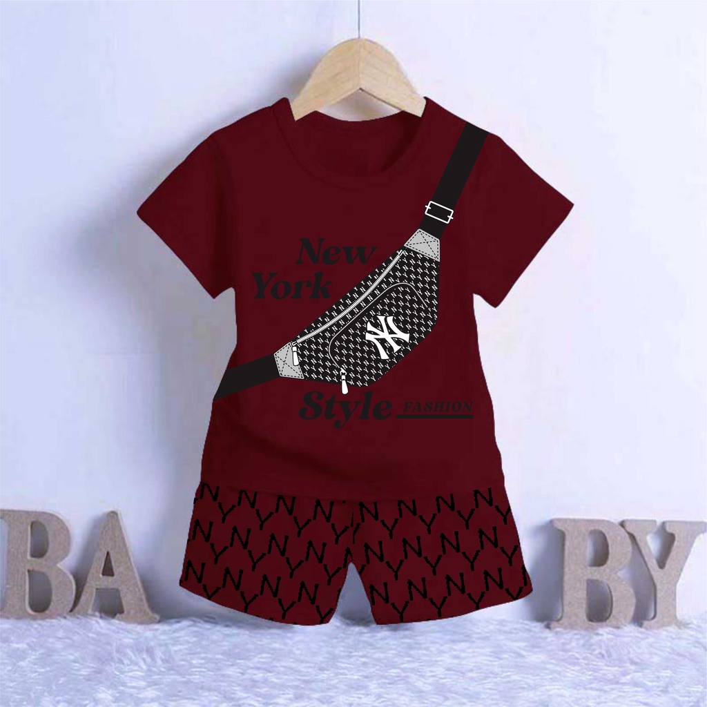 ODOM SETELAN ANAK LAKI LAKI / BAJU ANAK COWOK TERBARU UMUR 1-4 TAHUN-PE.TAS NY/MARON