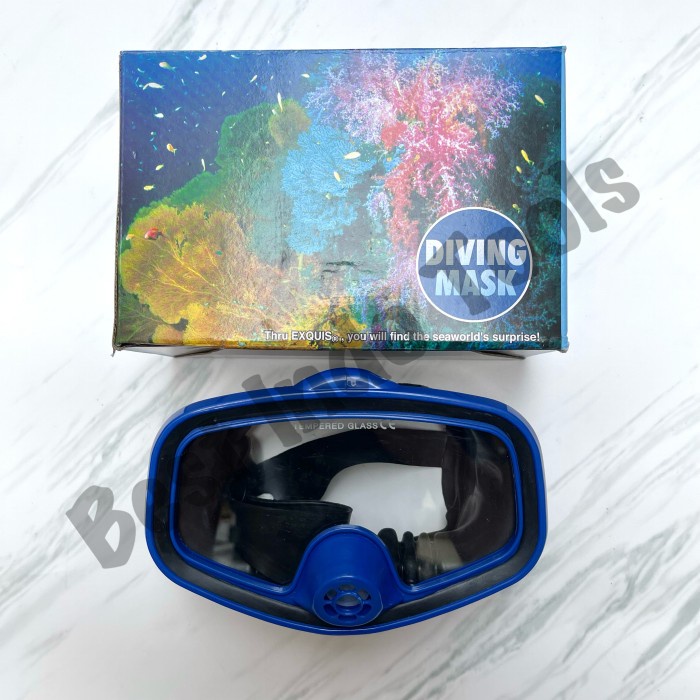 Vcd Diving Mask 2 Glasses Exquis 6403 Tw Menyelam Taiwan Kacamata Selam