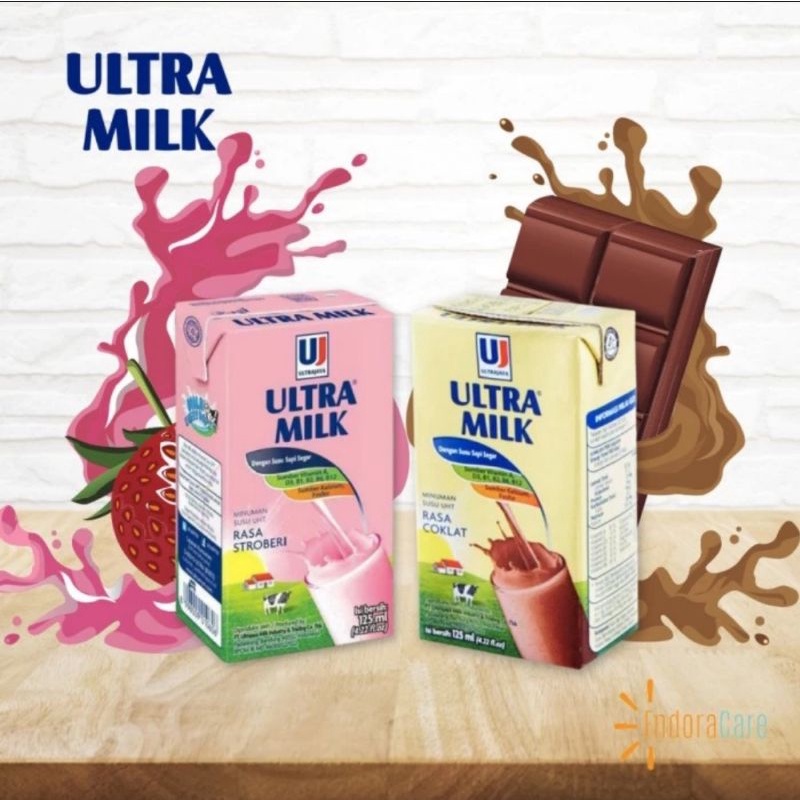 susu ultra milk 125ml / susu uht ultra milk