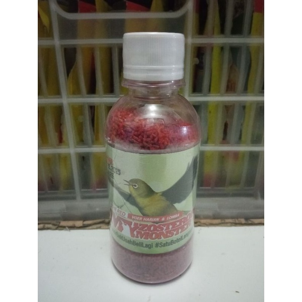 Voer My Zosterop Monster Voer Red Zomo Pakan Burung Pleci Ciblek