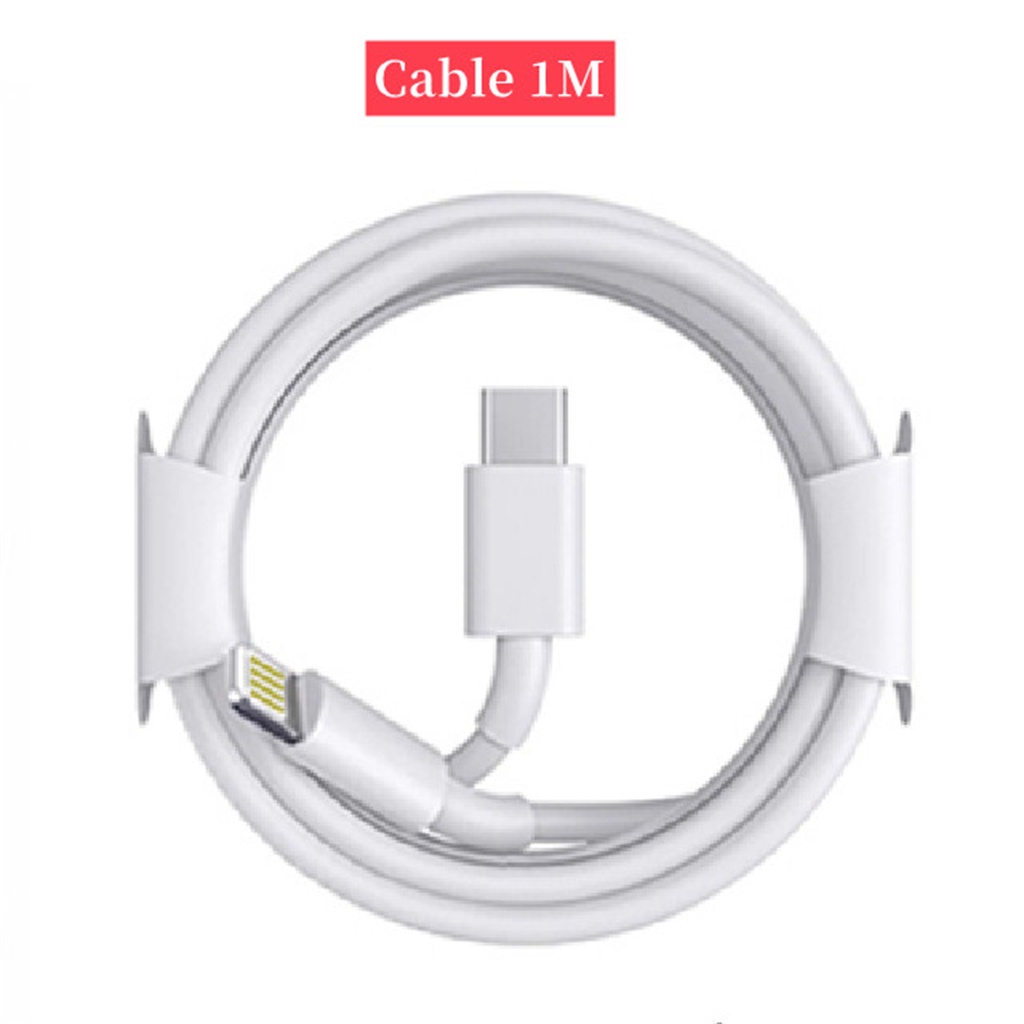 2in1 USB C PD 20W Fast Charger Untuk Apple iPhone 14 13 12 11 Por XS Max Mini X XR SE iPad Air Type C Kabel Pengisian Cepat