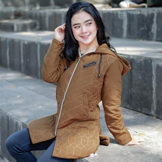 Jaket X Urband Parka Wanita Mustard Xua059
