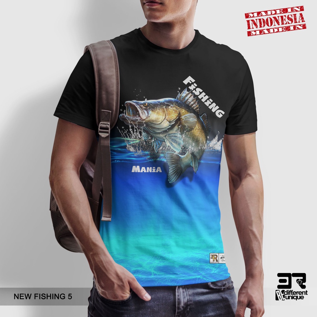 [  ] KAOS PRINTING GAMBAR MANCING FISHINGNEW 5 - BAJU HOBI MANCING MANIA STRIKE DISTRO ORIGINAL MOTI