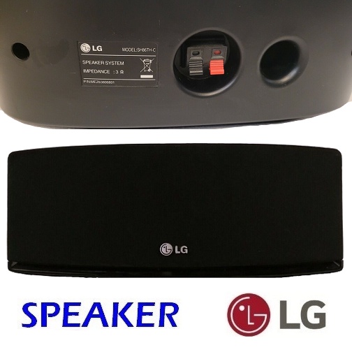 1 Set Speaker Center LG Seri SH86TH-C 3 Ohm 3inch Audio Speaker Spiker Home Cinema System 3R 3 Inch