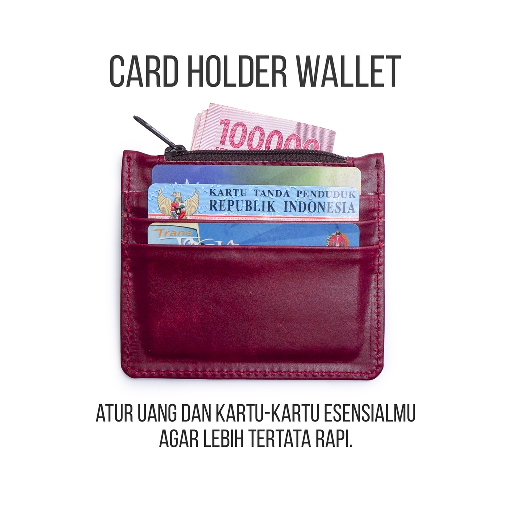 Card Holder Wallet Dompet Kartu Wanita - Gratis Ukir Nama