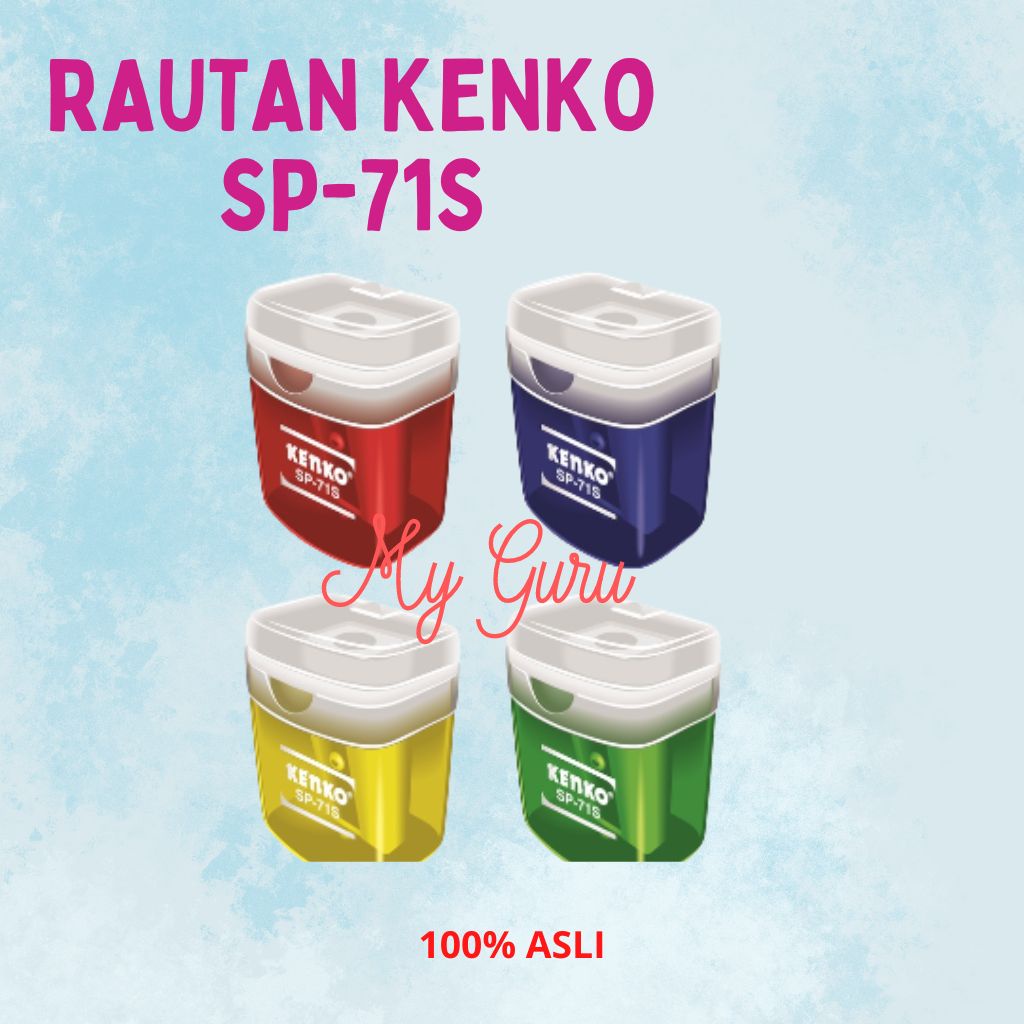 

[PCS] RAUTAN SHARPENER KENKO SP-71S (1 LUBANG MINI)
