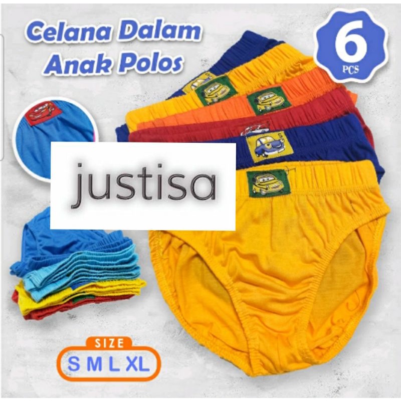 6 pcs Celana Dalam Anak Cowo CD Anak Laki Laki Sempak Anak Cowo