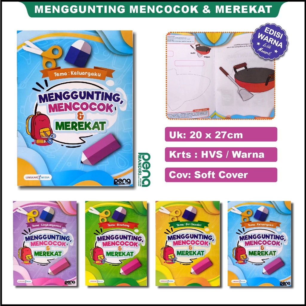 Menggunting Mencocok Dan Merekat