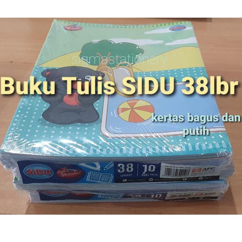 

(Q(48)✔) Buku Tulis SIDU isi 38 lembar (PCS) | Buku Tulis Murah untuk Sekolah kualitas terbaik super keren