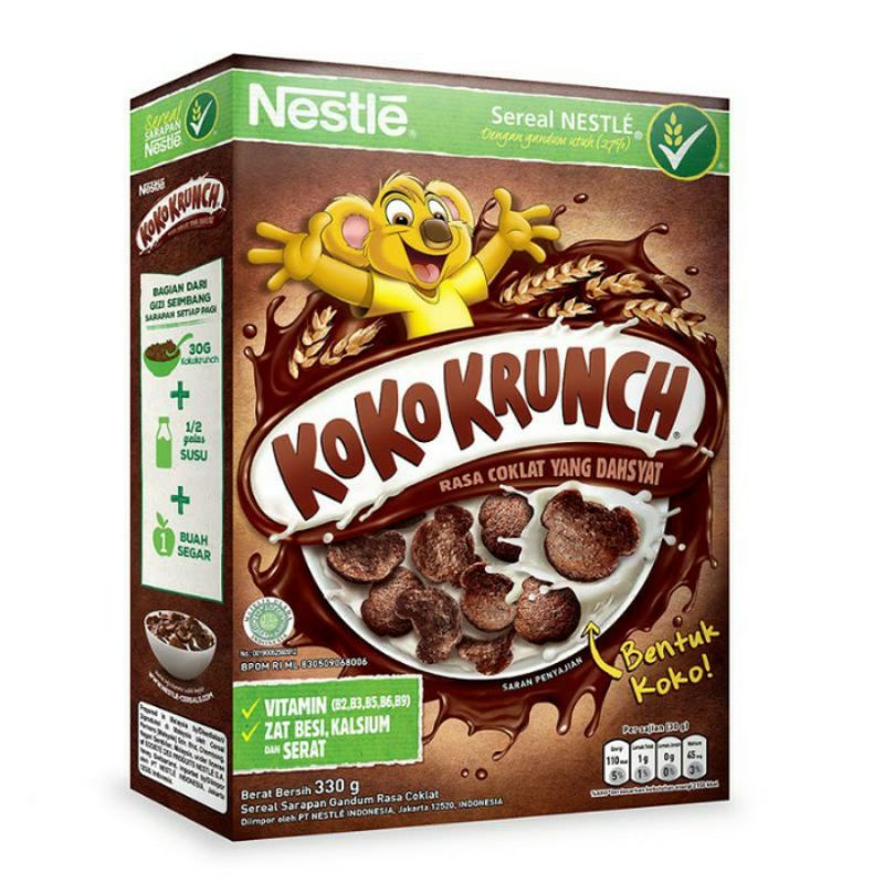 

NESTLE KOKO KRUNCH SARAPAN SEREAL COKELAT