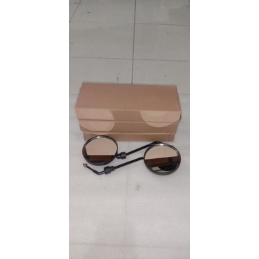 KACA SPION SEPEDA LISTRIK MODEL BULAT BARANG ORI PABRIKAN GODA