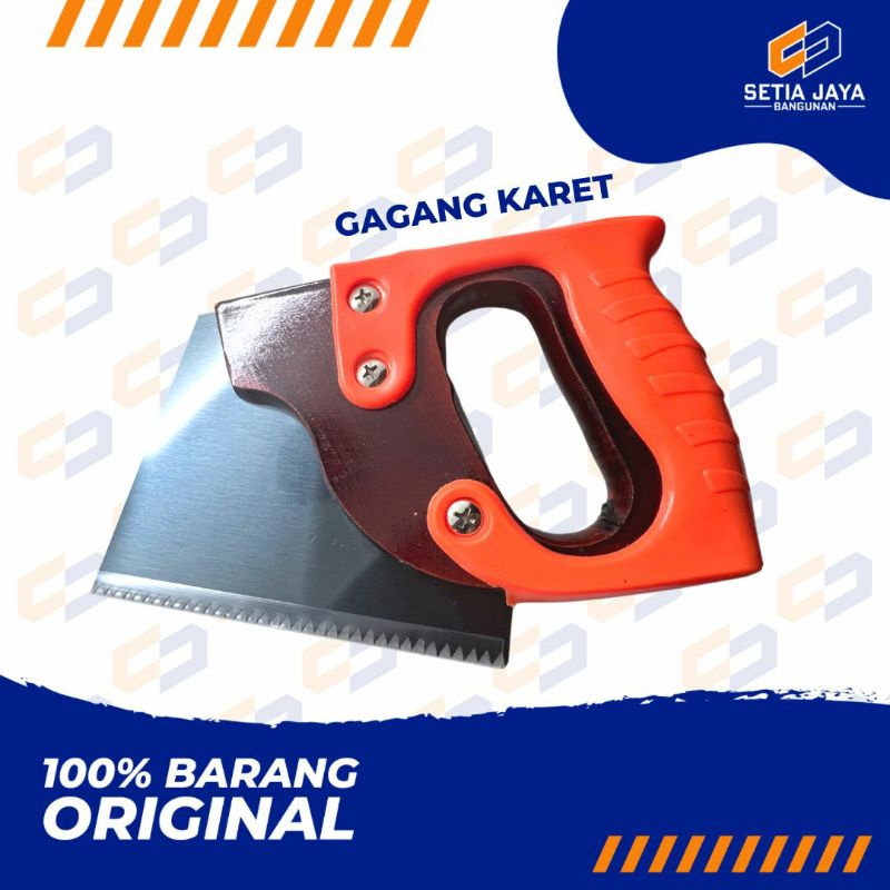 Gergaji Kayu / Hand Saw / Handsaw Camel Gagang Karet 18 Inch