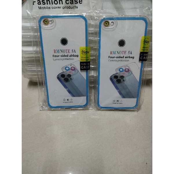 Softcase Xiaomi Redmi Note 5A Prime Redmi Note 5A Tampa Lubang Fencer Silikon Casing Selicon Case Bening Transparan Terasfaran Pelindung Pro Camera