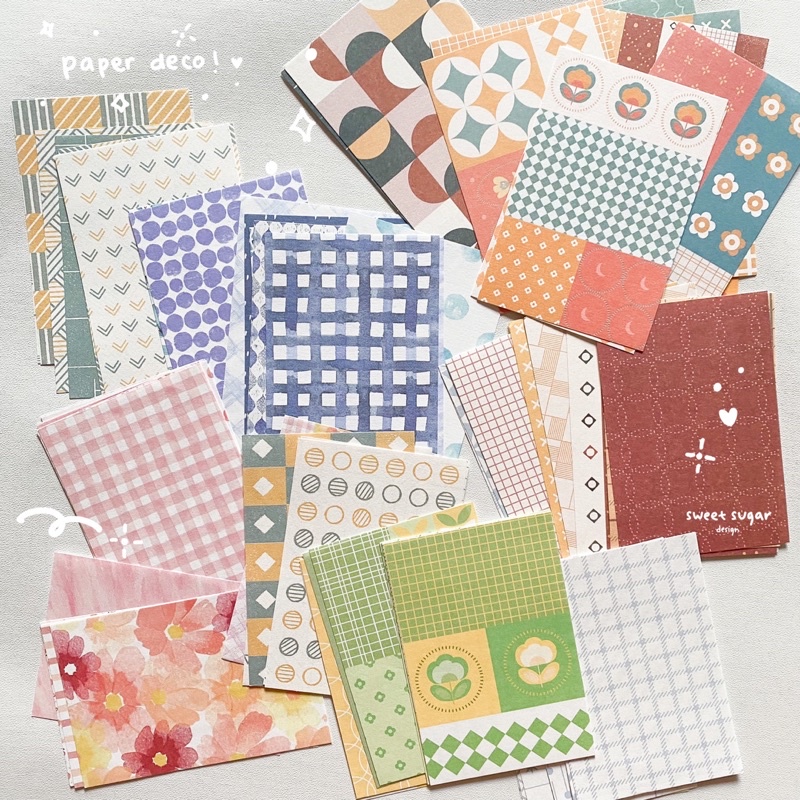 

Paper Deco Aesthetic DIY Jurnal Memo Scrapbook