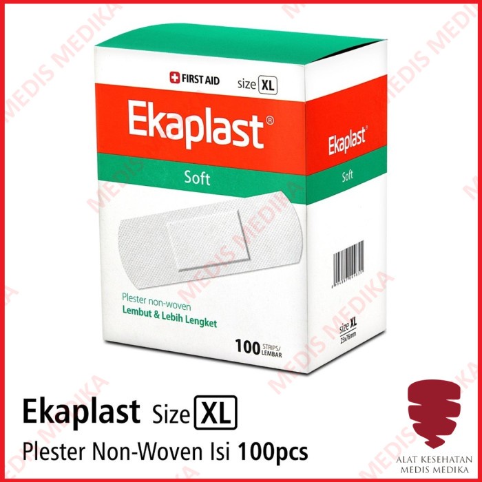 Plester Luka Ekaplast Size XL Onemed Plaster P3K Non Woven isi 100