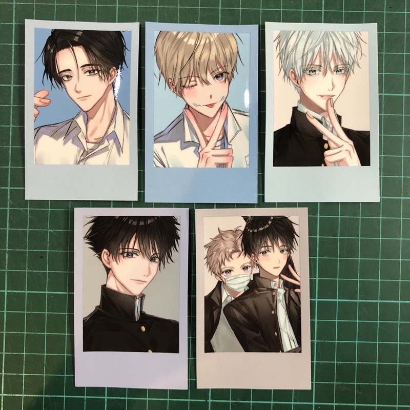 Jujutsu Kaisen - Gojo Megumi Yuta Toge Photocard (by MA0DU)