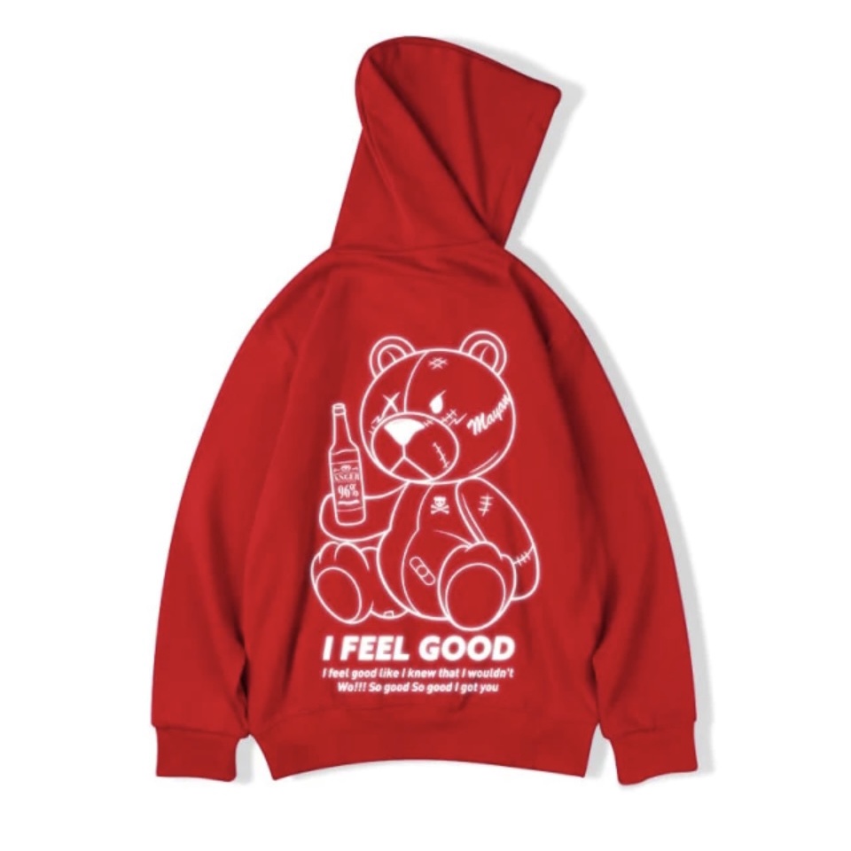 I Feel Good Jumper Hoodie II Sweater Hoodie Trendy II Sweter Oblong Topi Sz M - XL Anak &amp; Dewasa ( Pria &amp; Wanita )