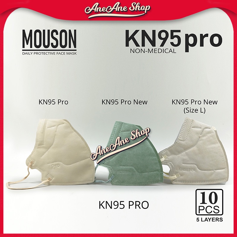 Masker Mouson KN95 Pro Masker Non Medis Sekali Pakai