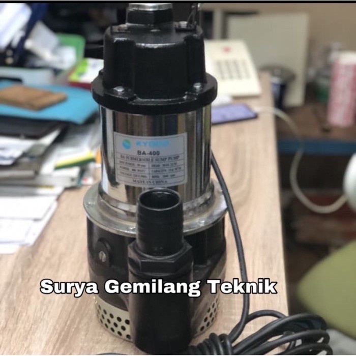 Pompa Celup Submersible Kyodo Ba 400 Mesin Pompa Air Kuras Banjir