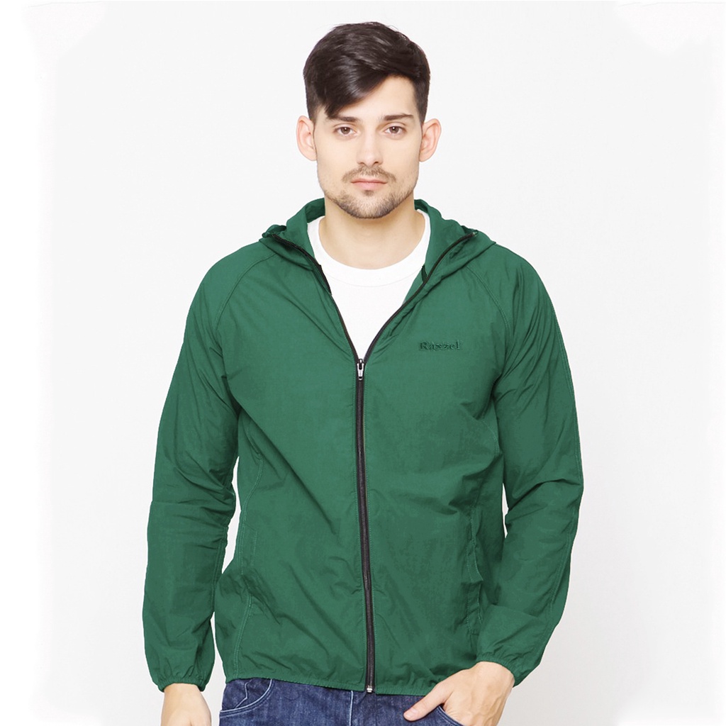 Raxzel Jaket Windbreaker Samwise Green/Navy 2K