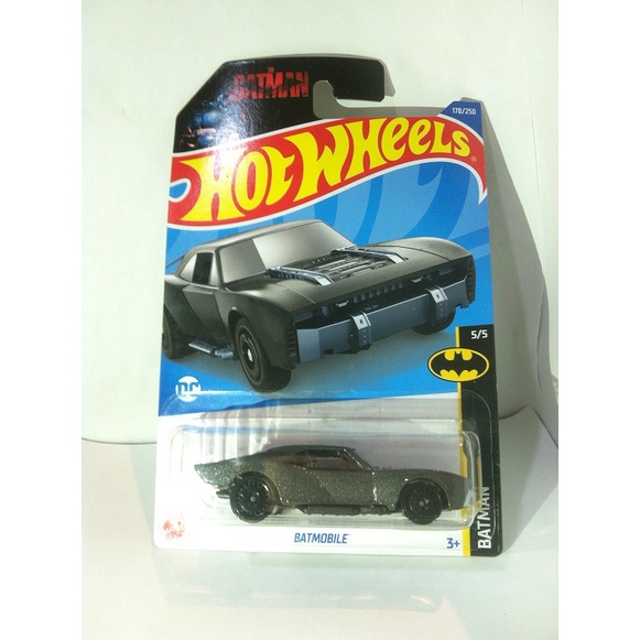 Hot Wheels. 2022 Batman Mini Collection - 5. Batmobile. Metalflake Grey by MATTEL 2022