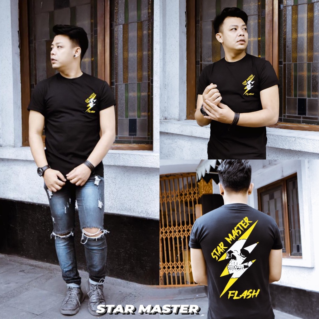 KAOS DISTRO PRIA ORIGINAL STAR MASTER PAKAIAN PRIA TSHIRT SURFING BANDUNG - BAJU DISTRO MURAH