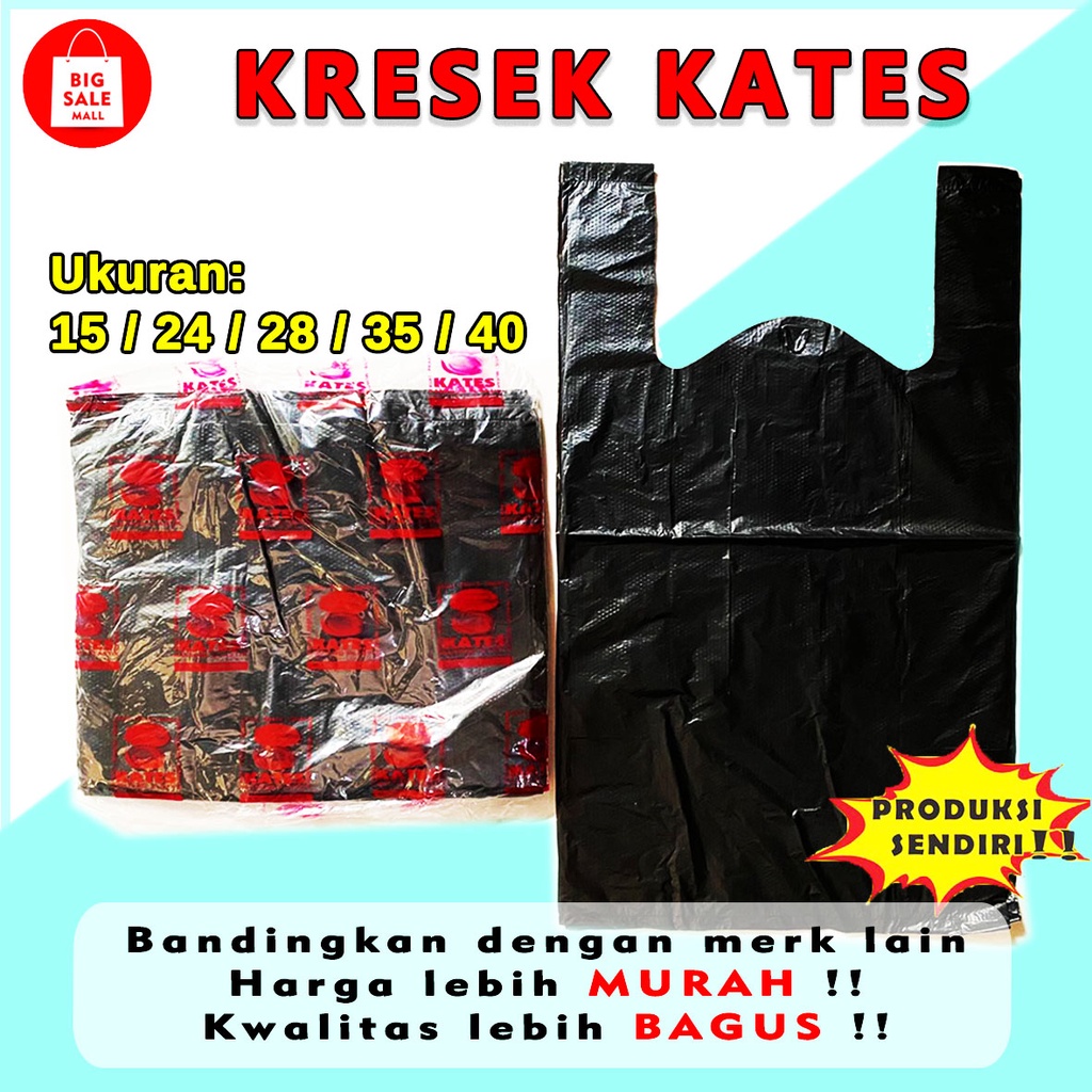 Kantong Kresek Hitam Ekonomis 15/24/28/35/40 Kresek laundry Merah ,Plastik Packing ,T Shirt Bag,Super Murah ...TIPIS!!!!