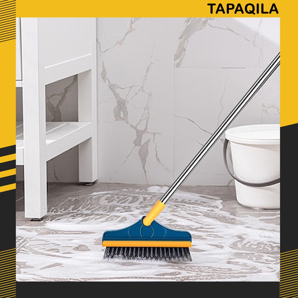 Sikat Lantai Wiper Pembersih Lantai Dinding Kamar Mandi Gagang Panjang