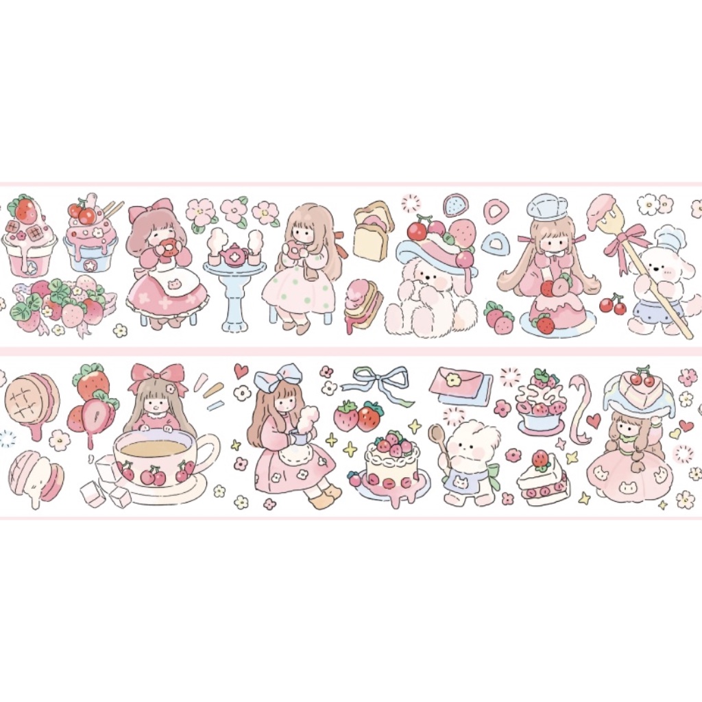 

Xing Mian Girl Daily 100cm Washi Sampler