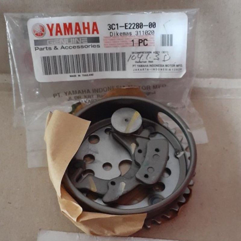 DECOMPRESSION ASSY/GEAR GIGI SENTRIK YAMAHA VIXION OLD 3C1-E2280-00 ORIGINAL YAMAHA