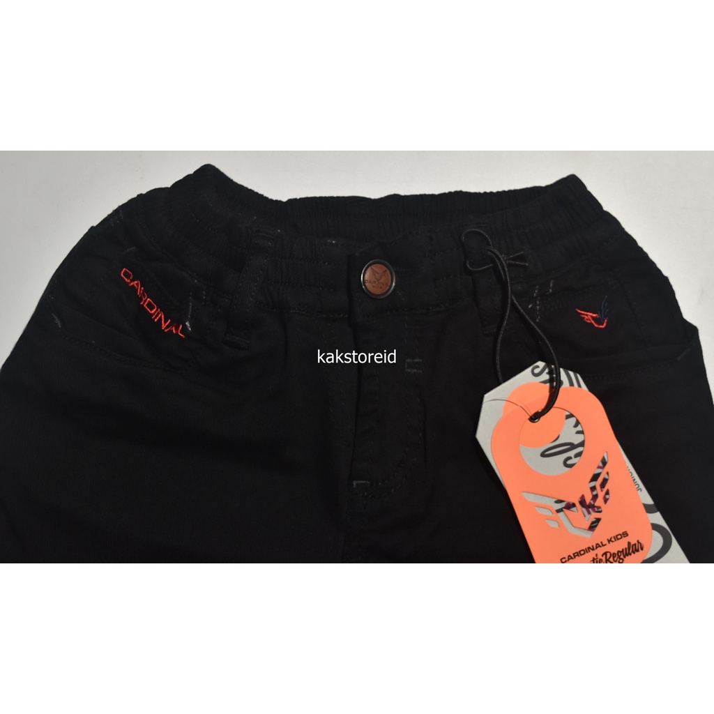 Celana Pendek Anak CARDINAL Hitam DBD 03 ORIGINAL & REAL PICTURE
