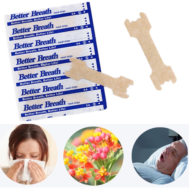 10pcs Plester Hidung Nasal Strips Nose Strips Harmony Life Anti Snore Ngorok Dengkur