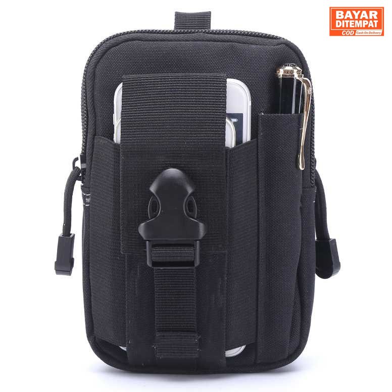 ( ORI ) Deanfun Tas Pinggang Tactical Camouflage - ZSXD001