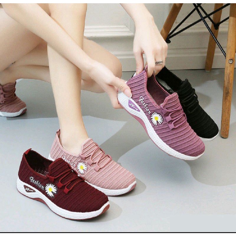 Sneaker Wanita Import Asli korea kasual Sporty