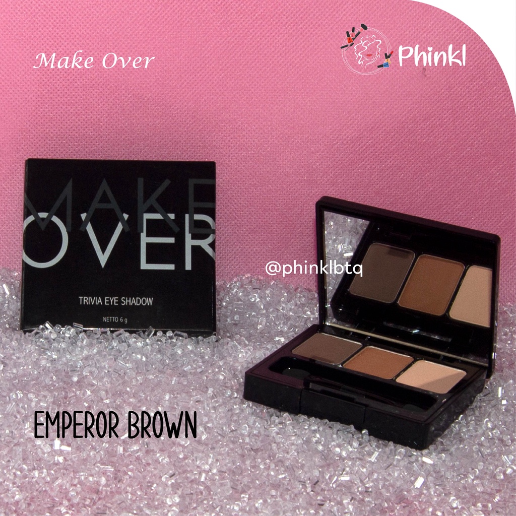 `ღ´ PHINKL `ღ´ 🅼🅰🅺🅴 🅾🆅🅴🆁 Make over Trivia Eyeshadow pewarna mata sultan kualitas premium