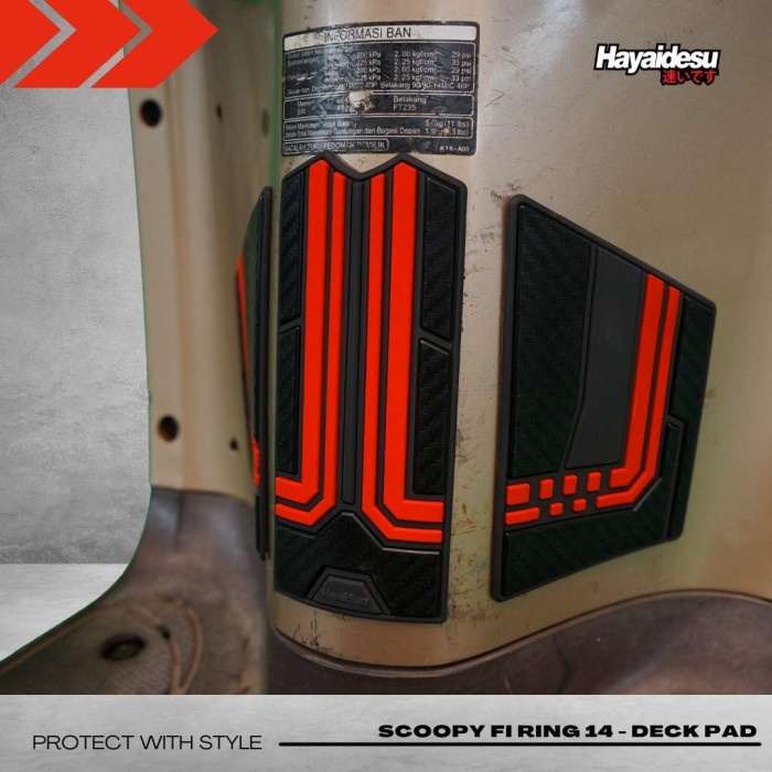 Hayaidesu Scoopy R14 2014-2016 Body Protector Deck Pad Cover #Original