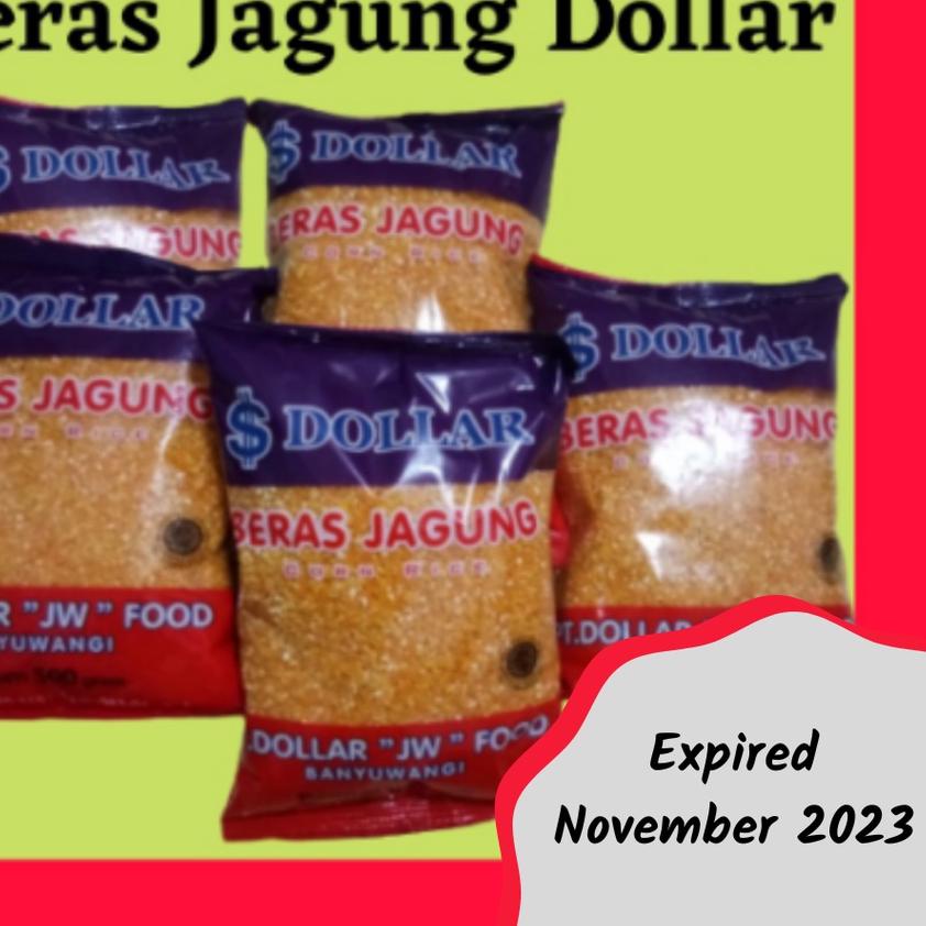 

READY ✅Beras Jagung DOLLAR (5 BUNGKUS)|RA9