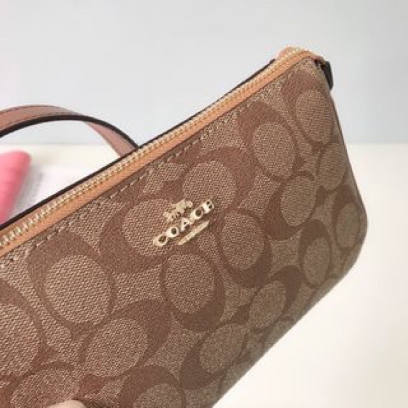 Coach Nolita 19 In Signature Canvas Khaki (C3308)