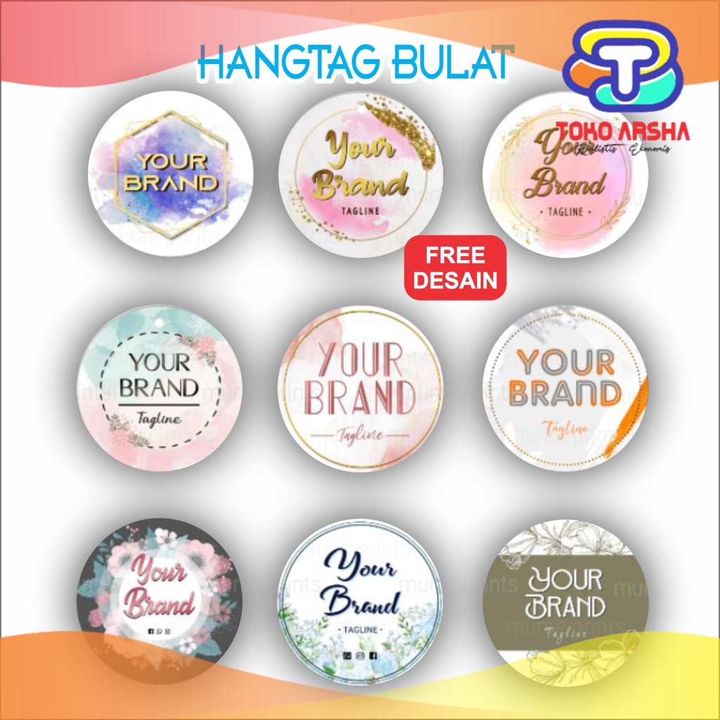 

(isi 100)Hang tag hangtag bulat hangtag hangtag custom hangtag murah hangtag baju hangtag hijab - hangtag aksesoris - label baju - label hijab - label produk - label merek - label aksesoris TOKO_ARSHA