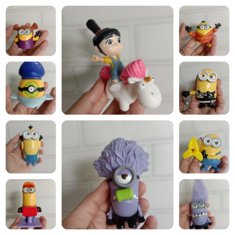 Mainan figure minion /mainan mcd minion